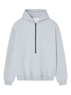 hooded zip sweatshirt