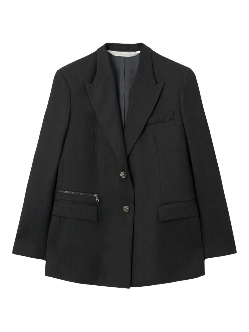 peak-lapel blazer