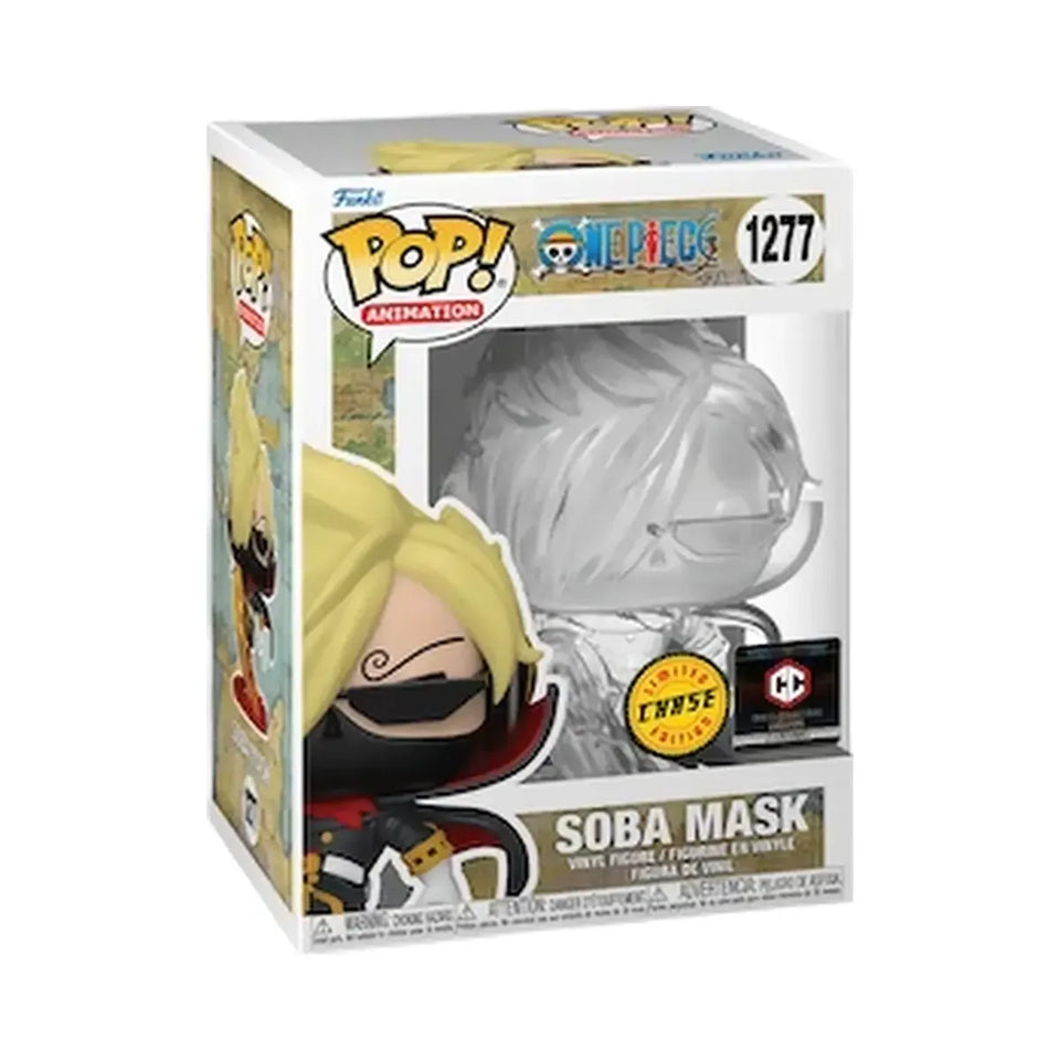 Funko Pop! ANIMATION: ONE PIECE SANJI with RED SUIT SOBA MASK #1277