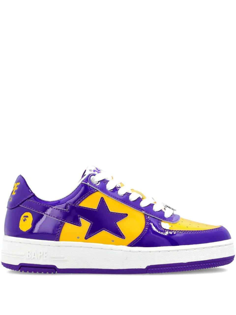 Bape Sta panelled sneakers