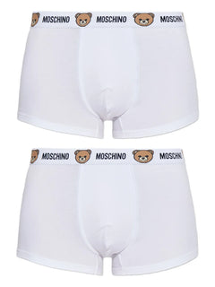 logo bear-detail cotton boxers (pack of two)