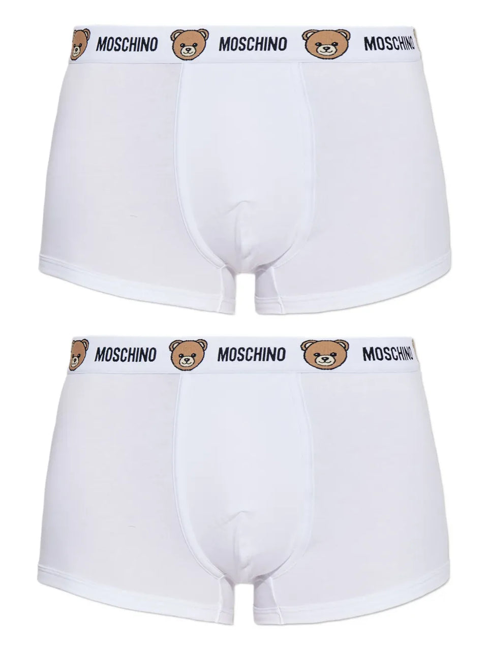 logo bear-detail cotton boxers (pack of two)