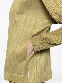 pleated jacket