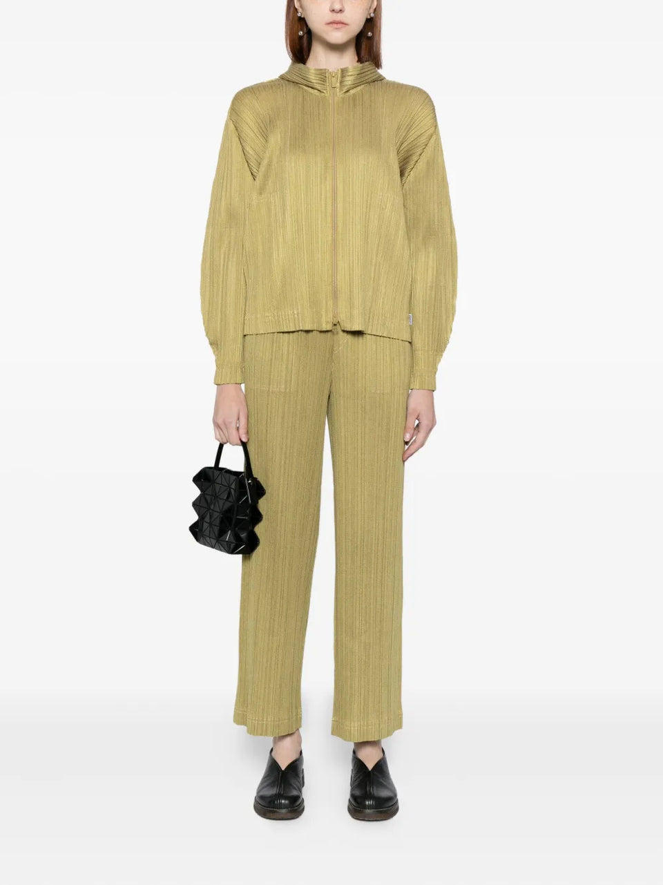 pleated jacket