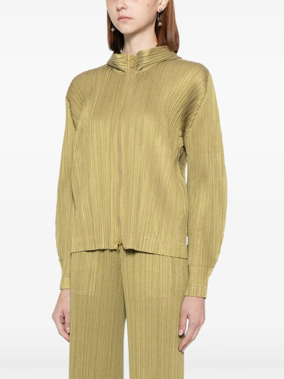 pleated jacket