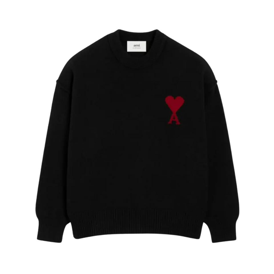 Ami De Coeur crew-neck wool sweater