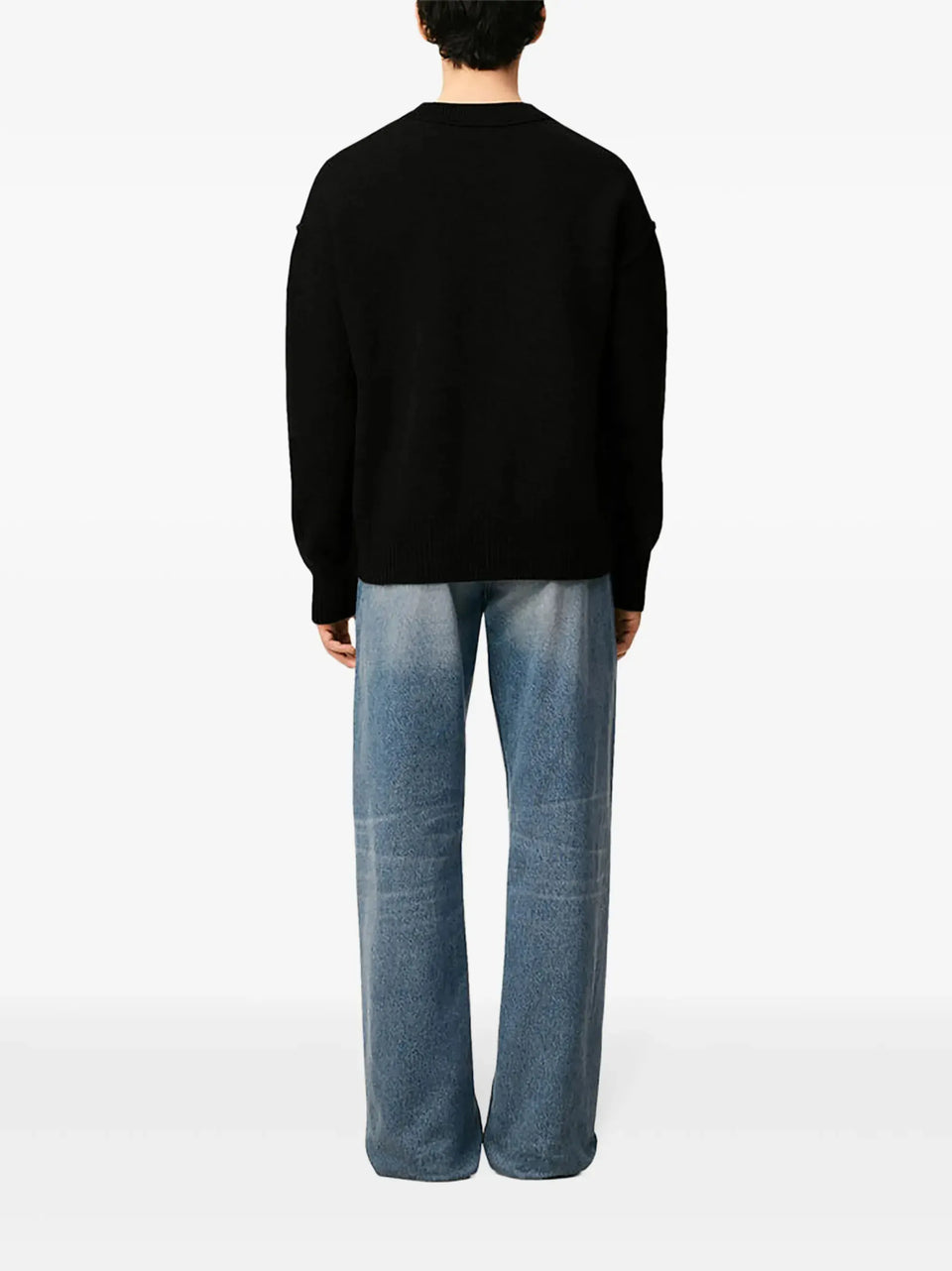 Ami De Coeur crew-neck wool sweater