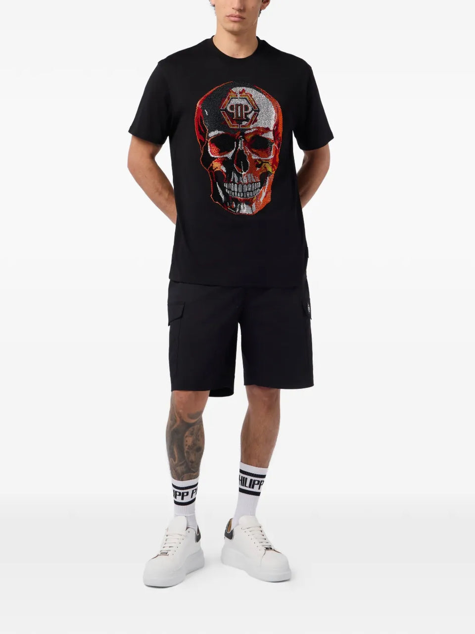 rhinestone-skull T-Shirt
