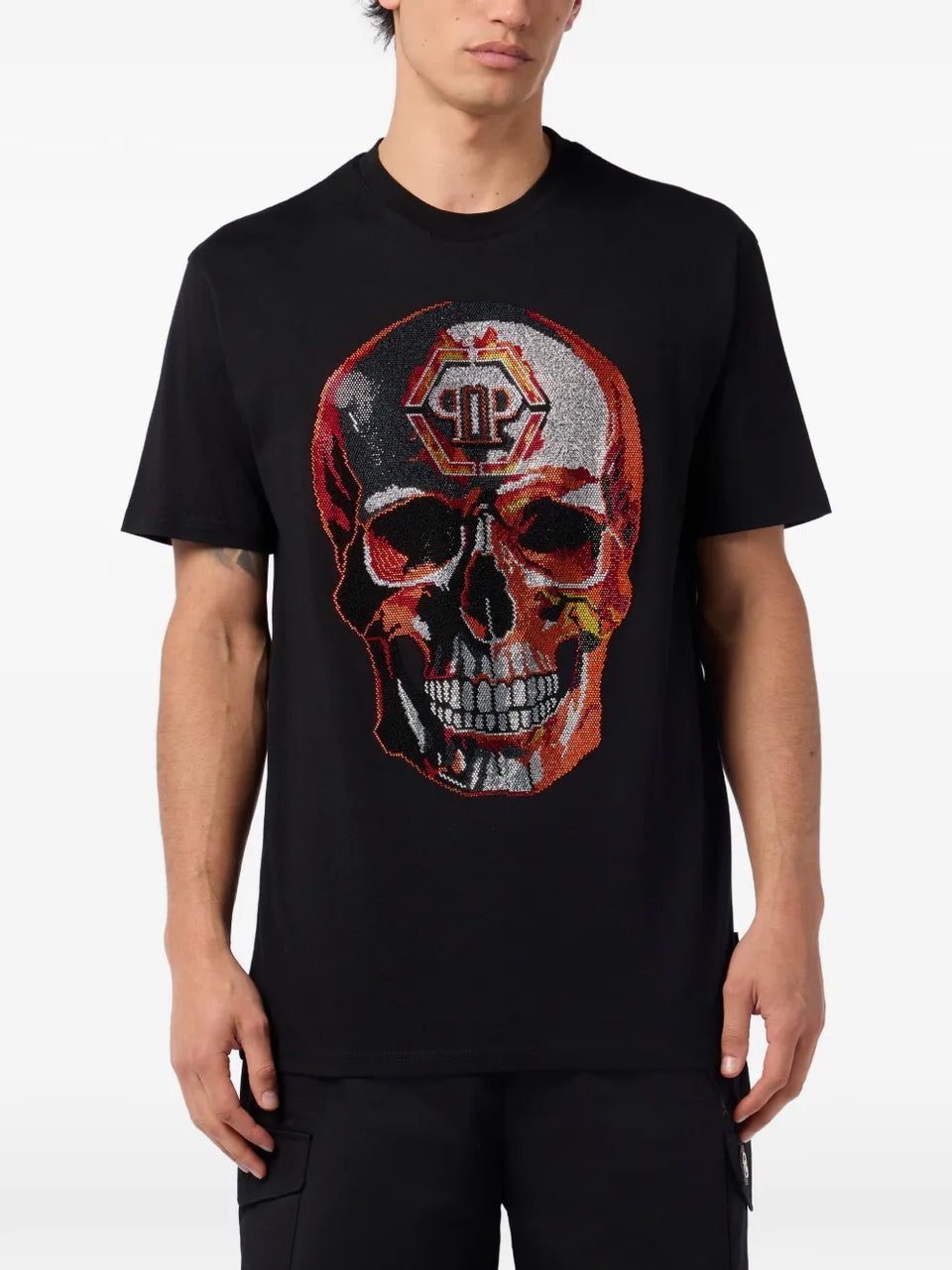 rhinestone-skull T-Shirt