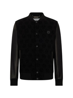 monogram bomber jacket