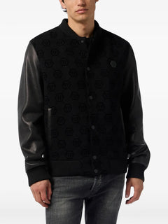 monogram bomber jacket