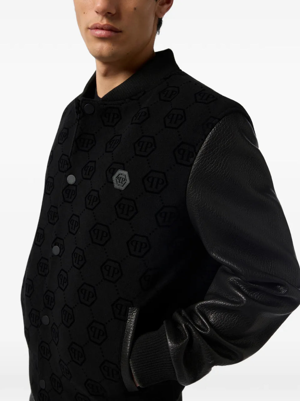 monogram bomber jacket
