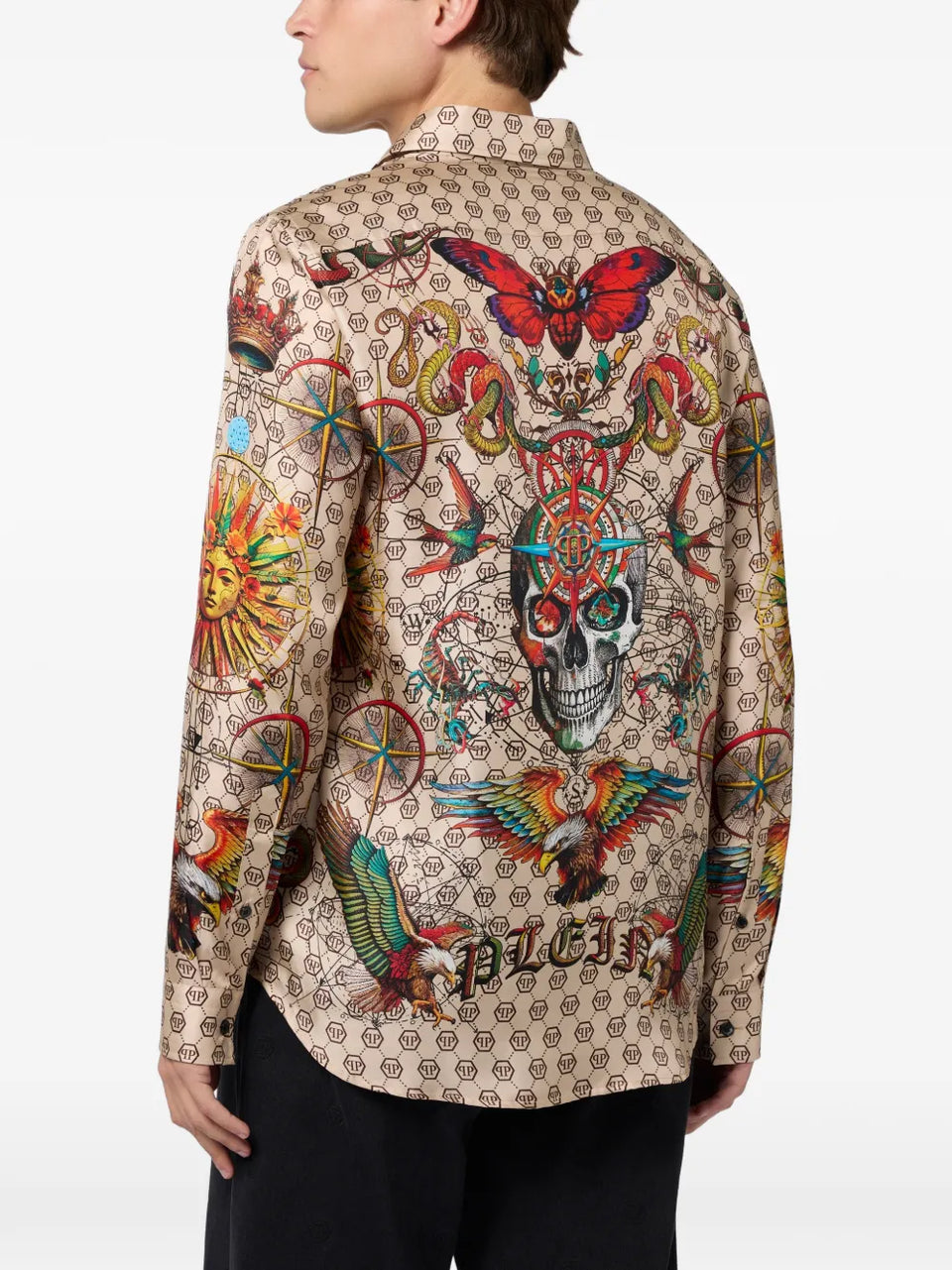 monogram tattoo shirt