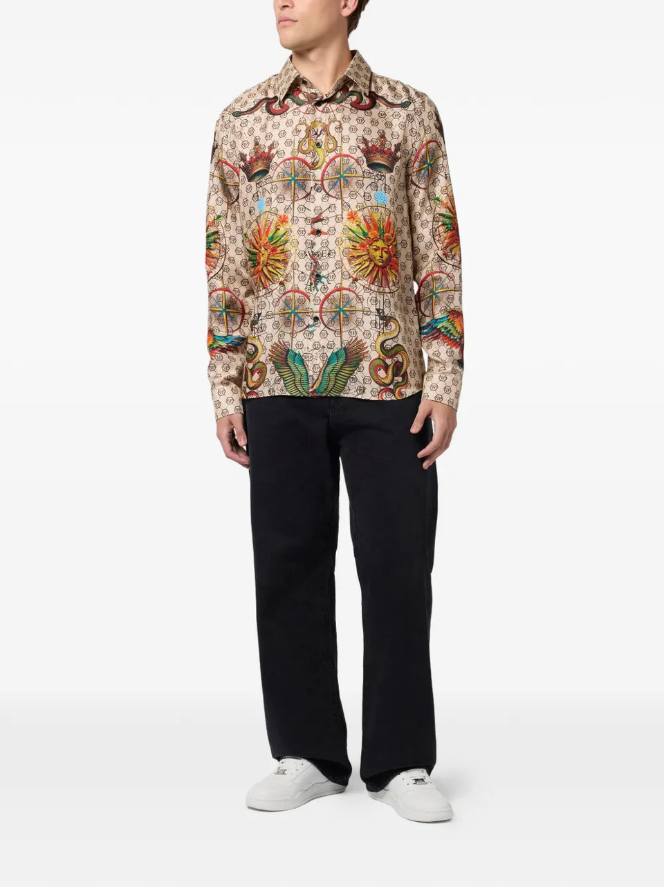 monogram tattoo shirt
