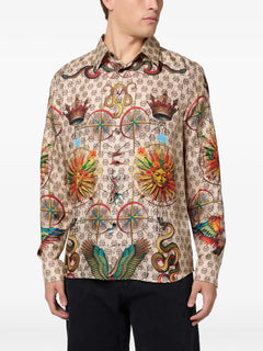monogram tattoo shirt