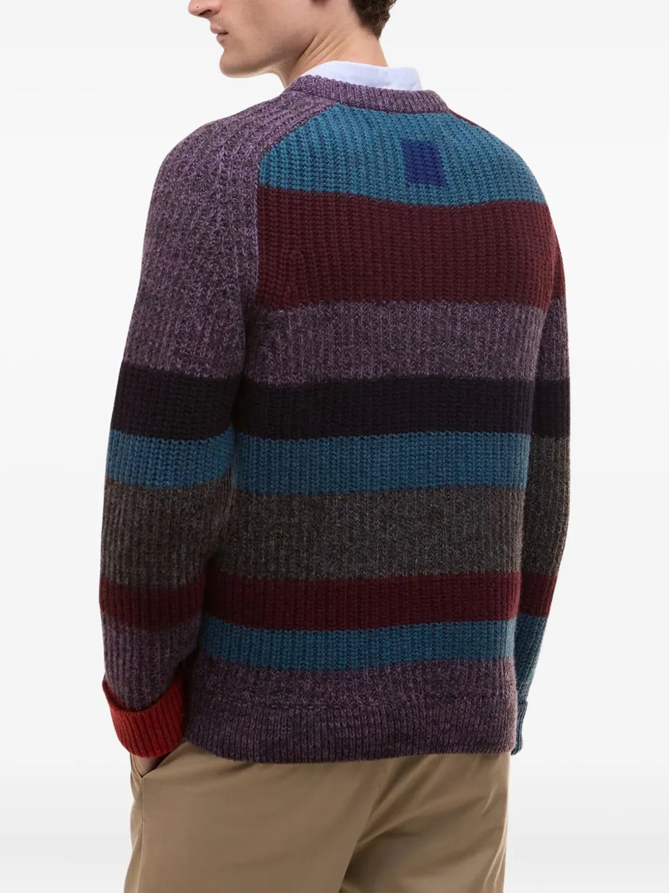 Striped wool sweater