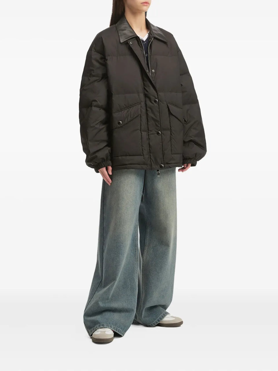 padded collar jacket