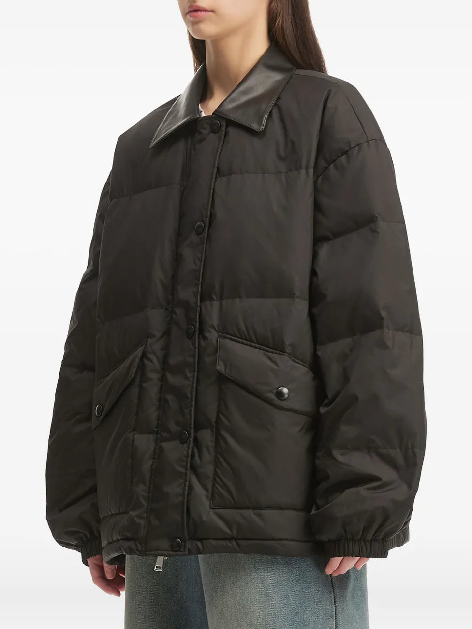 padded collar jacket