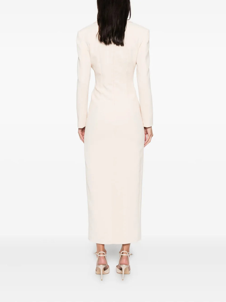 embellished split dress