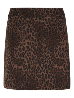 Eira leopard mini skirt