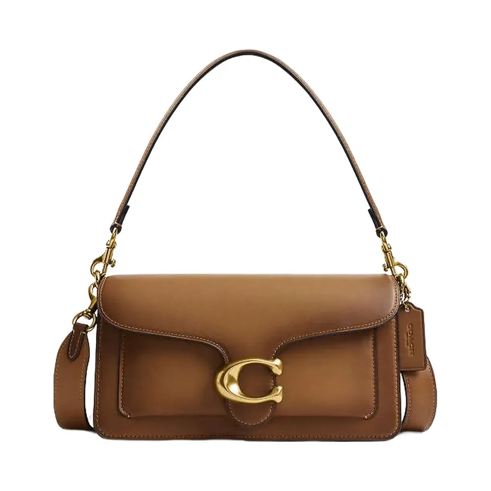 Coach Tabby Shoulder Bag 26 Glovetan Leather-Brass-Honey Brown