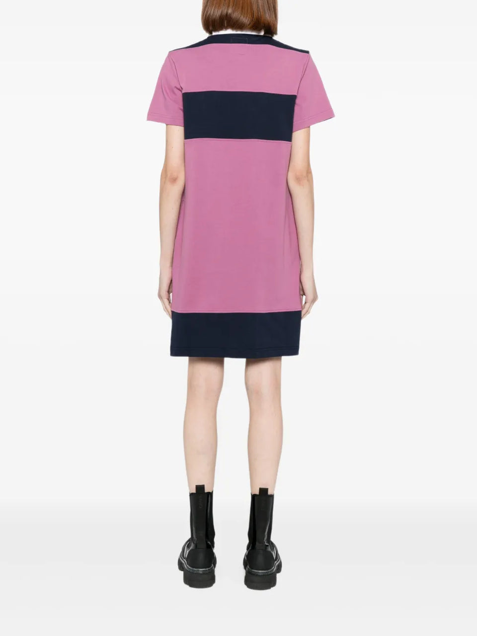 logo-patch dress