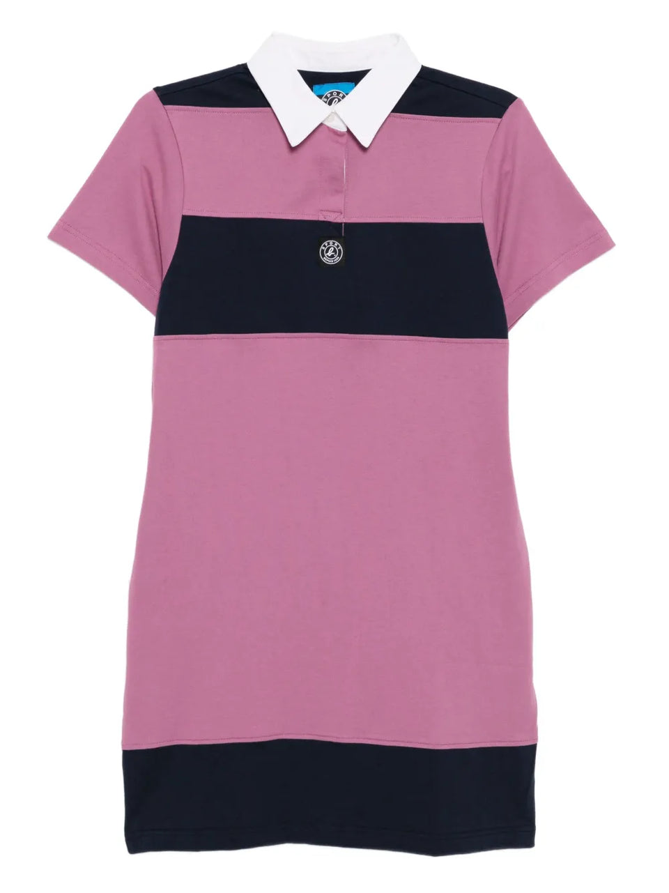 logo-patch dress