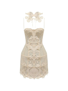 Rebellion Filigree mini dress