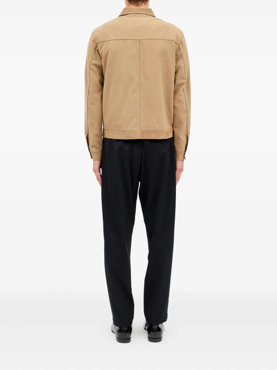 patch-pocket shirt jacket