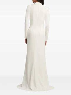 Markum long-sleeve gown