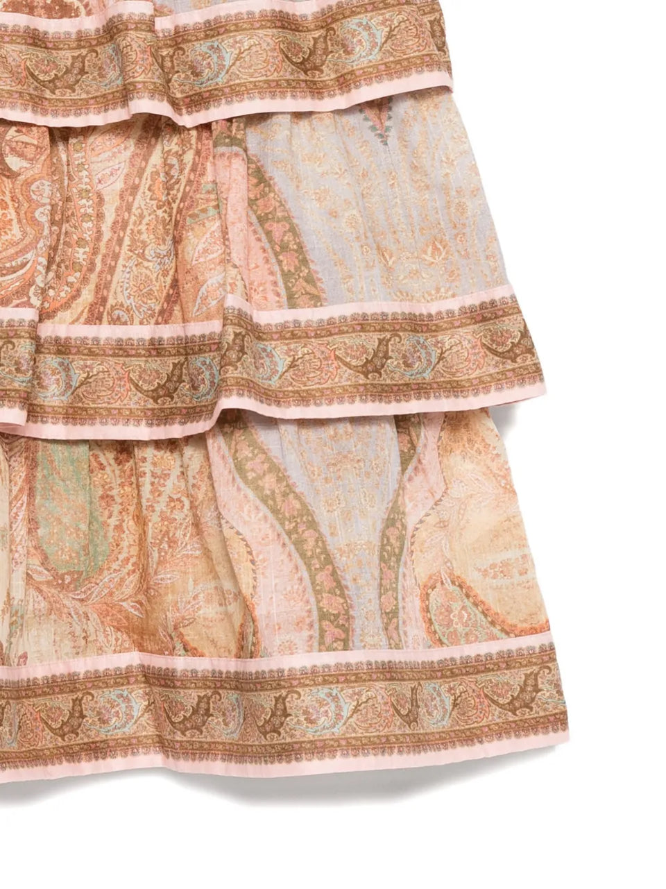 Awaken tiered ruffled dress