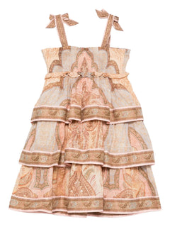 Awaken tiered ruffled dress