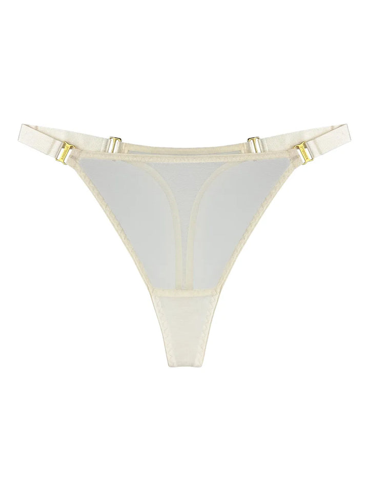 Signature mesh thong