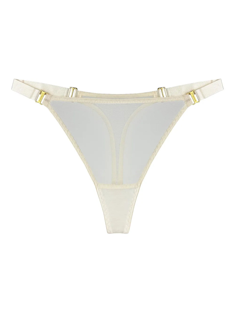 Signature mesh thong