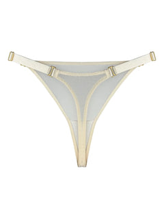 Signature mesh thong