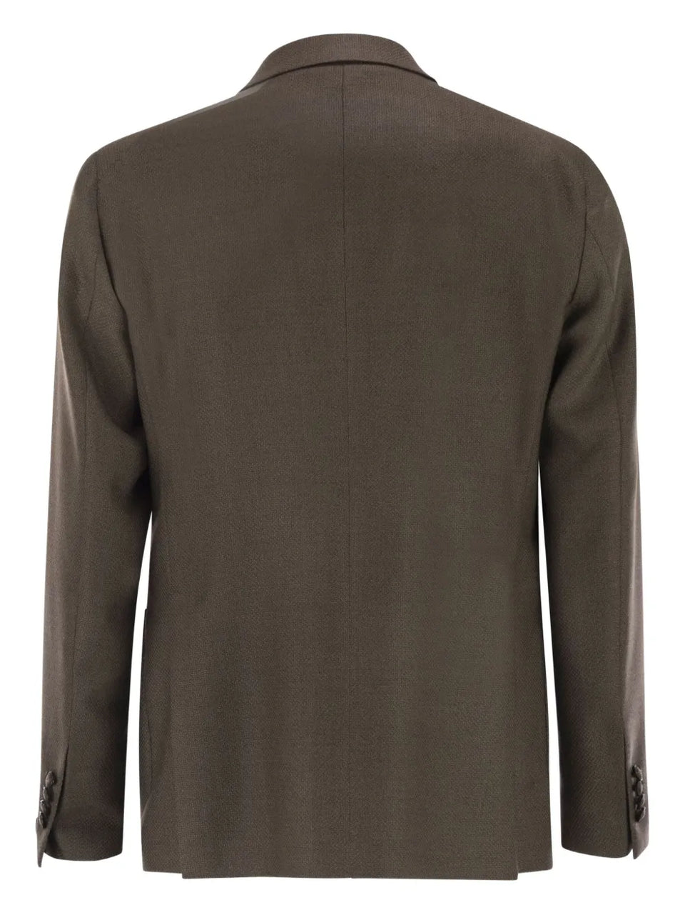 double-breasted patch-pocket blazer