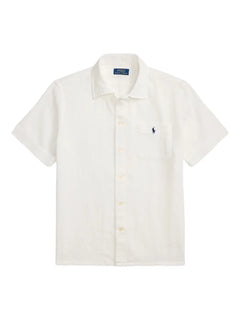 embroidered pocket shirt