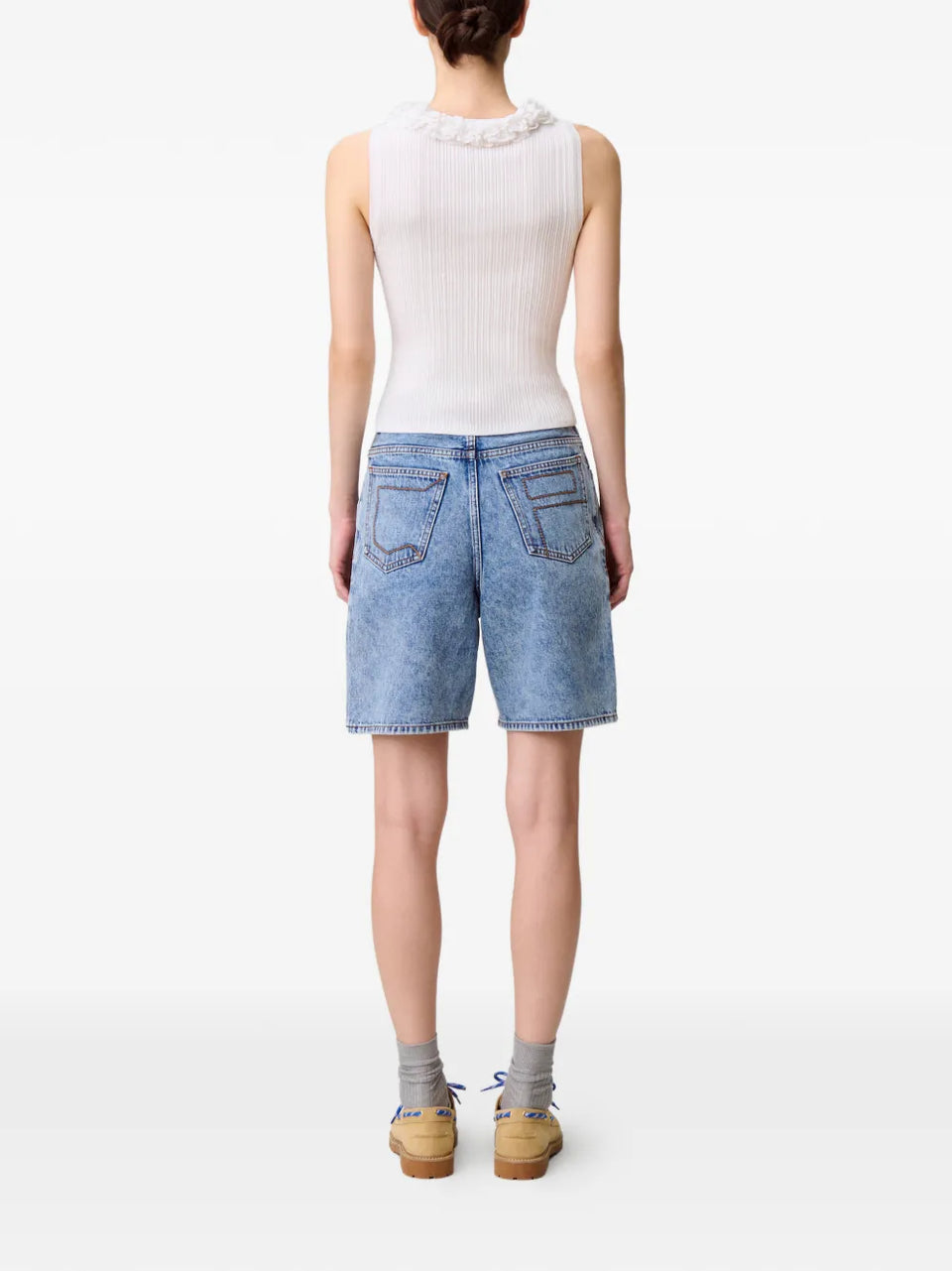 ruffled top