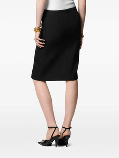 Wool Midi Skirt