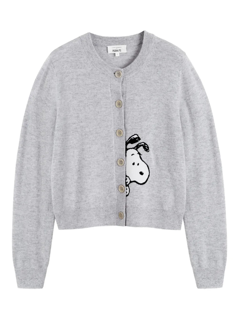 x Peanuts Snoopy Peekabow cardigan