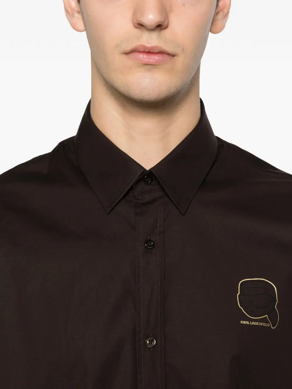 logo-detail shirt