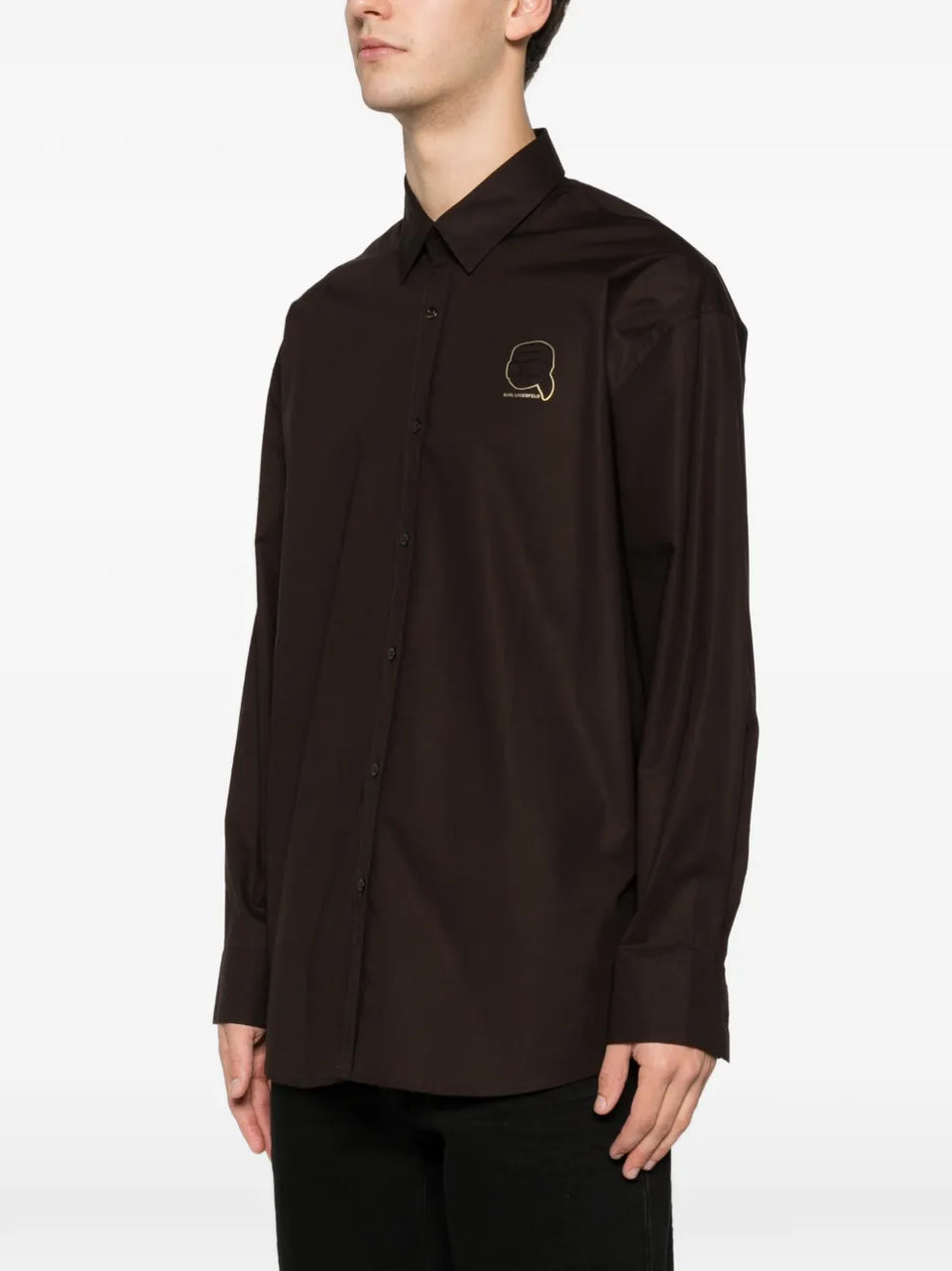 logo-detail shirt