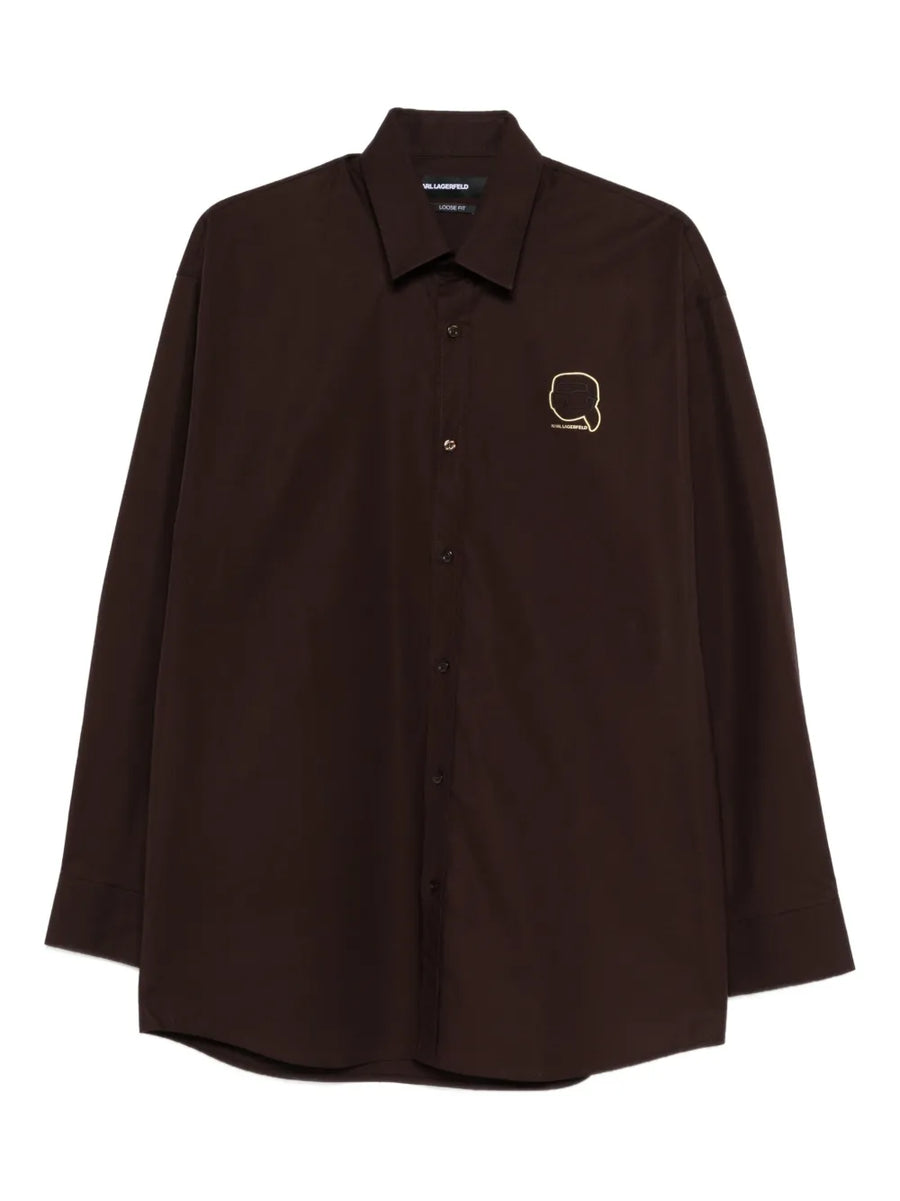 logo-detail shirt