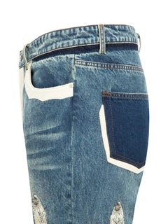Howdy appliqué jeans