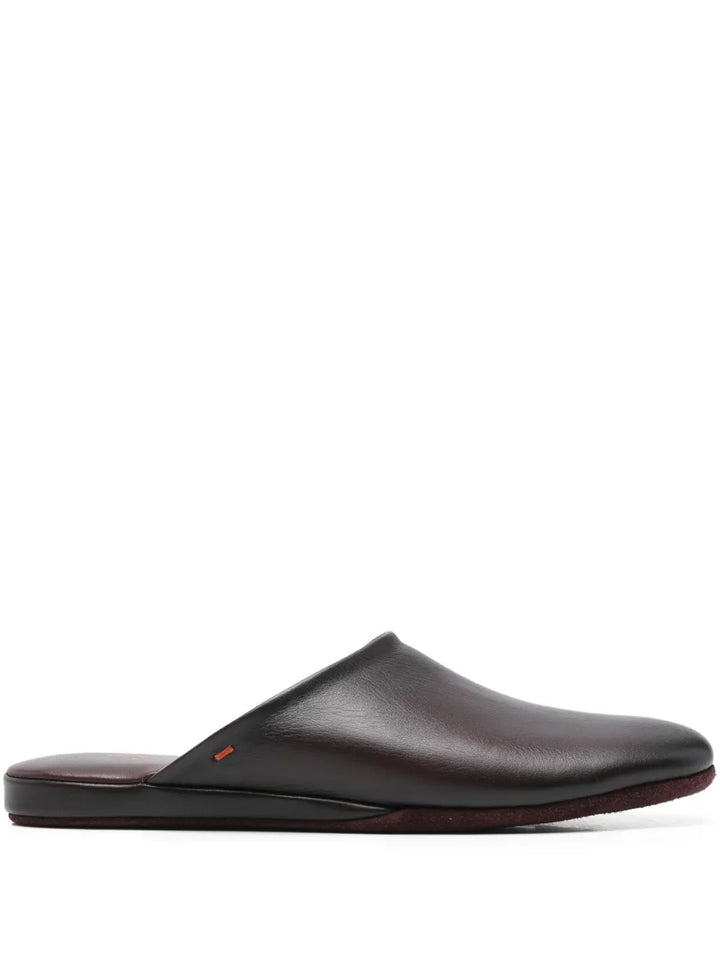 slip-on round-toe slippers