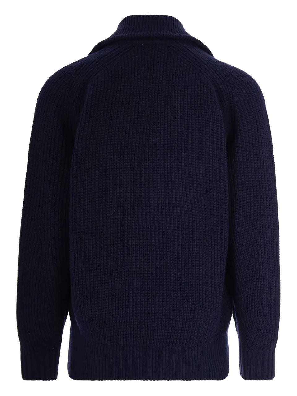 zip logo cardigan