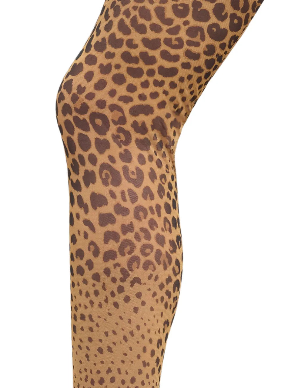 animal-patterned tights