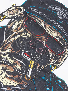 Oct Biker Dog graphic-print T-Shirt