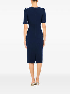 Roma embellished midi dress