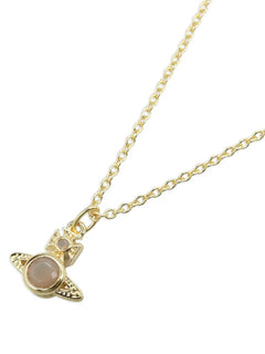 Orb-pendant necklace